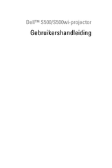 Dell S500wi Gebruikershandleiding