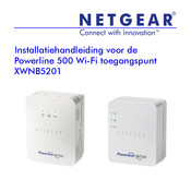 NETGEAR Powerline 500 XWNB5201 Installatiehandleiding