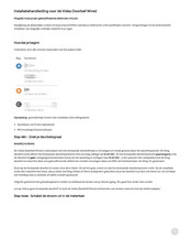 ring Video Doorbell Wired Installatiehandleiding