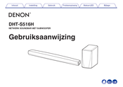 Denon DHT-S516H Gebruiksaanwijzing