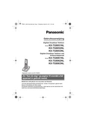 Panasonic KX-TG8051NL Gebruiksaanwijzing