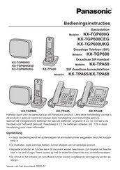 Panasonic KX-TGP600CEG Bedieningsinstructies