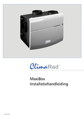 ClimaRad MaxiBox Installatiehandleiding
