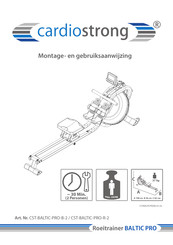 CARDIOSTRONG CST-BALTIC-PRO-R-2 Montage- En Gebruiksaanwijzing