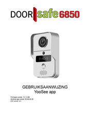 Doorsafe 6850 Gebruiksaanwijzing