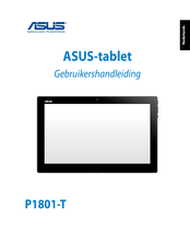 ASus P1801-T Gebruikershandleiding