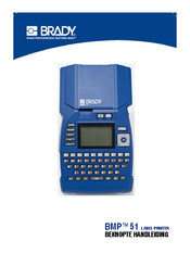 Brady BMP 51 Handleiding