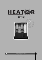 Qlima HEATOR R 271 C Gebruikershandleiding