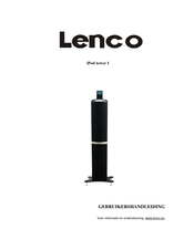 LENCO iPod tower 1 Gebruikershandleiding