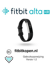 Fitbit alta HR Gebruiksaanwijzing