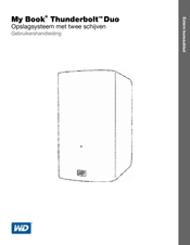 WD My Book Thunderbolt Duo Gebruikershandleiding