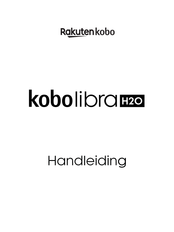 Rakuten kobo libra H20 Handleiding