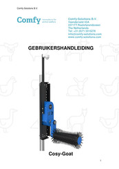 Comfy Cosy-Goat Gebruikershandleiding