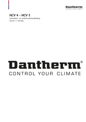 Dantherm HCV 4 Gebruikers- En Onderhoudshandleiding