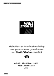 Well Straler A8 Handleiding