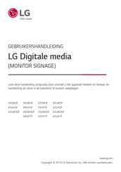 LG 55UH7F Gebruikershandleiding