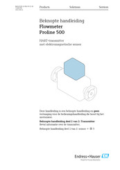 Endress+Hauser Proline 500 Beknopte Handleiding