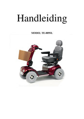 Shoprider TE-889SL Handleiding