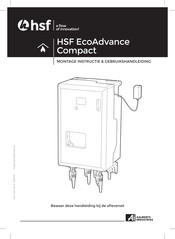 Aalberts industries HSF EcoAdvance Compact Handleiding