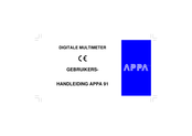 APPA 91 Gebruikershandleiding