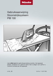 Miele PIB 100 Gebruiksaanwijzing
