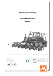 Amazone ED 01 Bedieningshandleiding