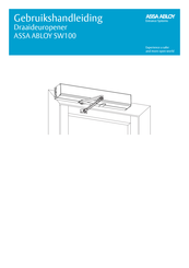 Assa Abloy SW100 Gebruikshandleiding