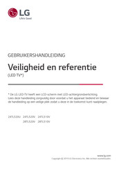LG 28TL510V Gebruikershandleiding