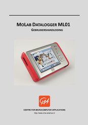 Cma MOLAB DATALOGGER ML01 Gebruikershandleiding