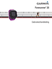 Garmin Forerunner 25 Gebruikershandleiding
