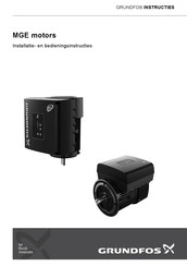 Grundfos MGE 112 Installatie- En Bedieningsinstructies