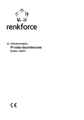 Renkforce 1603013 Gebruiksaanwijzing