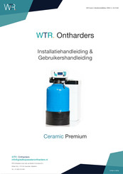 WTR Ontharders Ceramic Premium 20 Installatiehandleiding & Gebruikershandleiding
