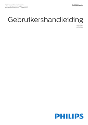 Philips 55OLED854 Gebruikershandleiding