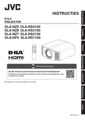 JVC D-ILA DLA-NZ8 Instructies