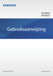 Samsung SM-R810 Gebruiksaanwijzing
