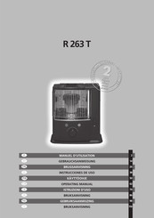 Qlima R 263 T Gebruiksaanwijzing