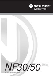 Honeywell Notifier NF30 Gebruikershandleiding