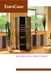 Eurocave Classic 83 Series Gebruiksaanwijzing