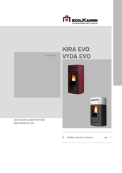 EdilKamin KIRA EVO Installatie, Gebruik En Onderhoud