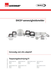 B.E.G. LUXOMAT PD4-M-DACO-GH-OB DALI-2 Handleiding