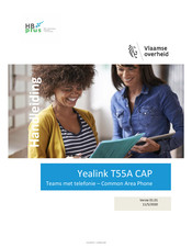 Yealink T55A CAP Handleiding