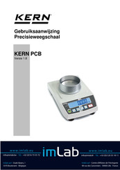 KERN PCB 1000-1 Gebruiksaanwijzing