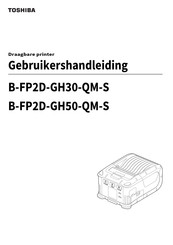 Toshiba B-FP2D-GH30-QM-S Gebruikershandleiding