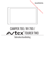 Garmin CAMPER ASTEX TOURER TWO Gebruikershandleiding