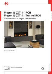 Dru Metro 150XT-41 RCH Installatiehandleiding