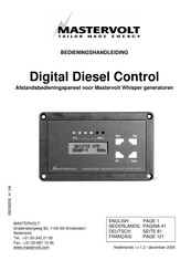 Mastervolt Digital Diesel Control Bedieningshandleiding