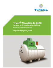 Tricel Novo BE6 Installatiehandleiding