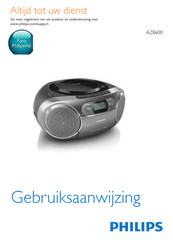 Philips AZB600 Gebruiksaanwijzing