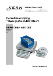 KERN and SOHN CME 6000-1 Gebruiksaanwijzing